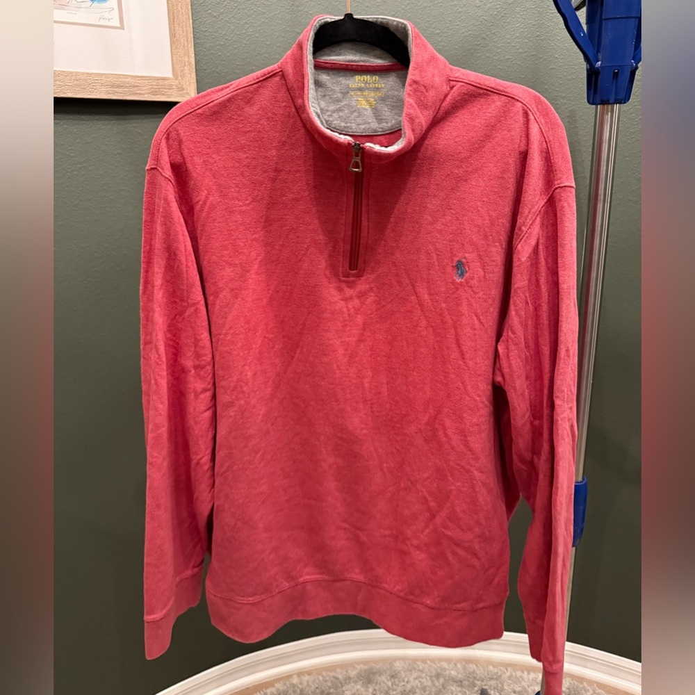 Men’s size XL polo Ralph Lauren half zip